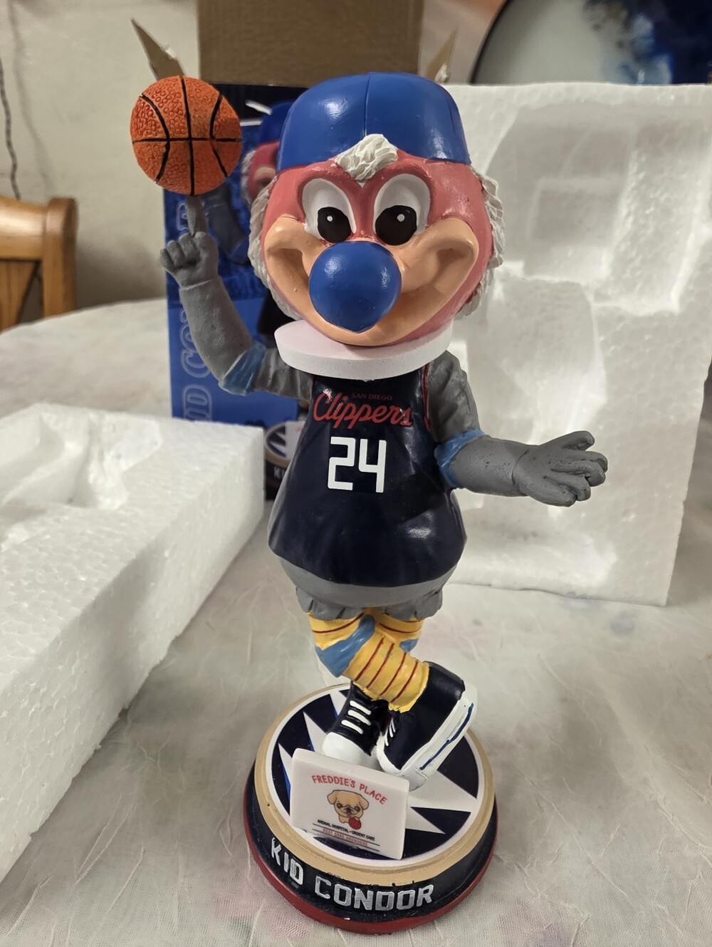 San Diego Clippers Kid Condor Bobblehead 2025